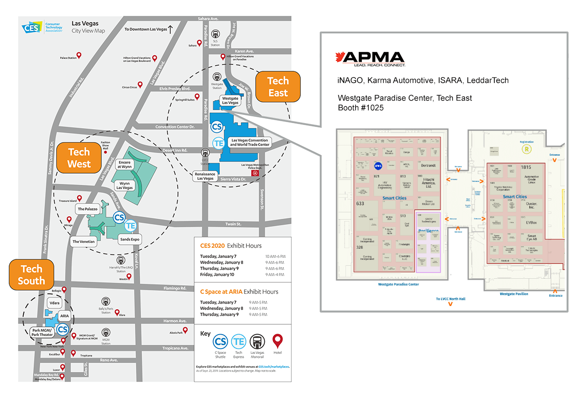 CES2020 APMA booth